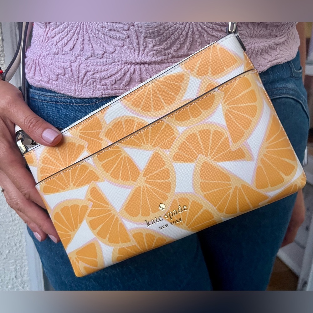 NWT Kate Spade Orange Slice Crossbody Bag 🍊